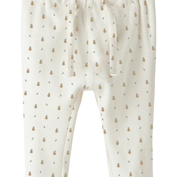 Lil Atelier Lago Mio Pants - Coconut Milk/Pear - 56 cm