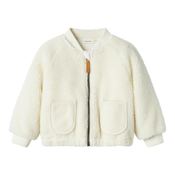 Lil Atelier Lajo Bomber Jacket - Coconut Milk/Dino - 86 cm