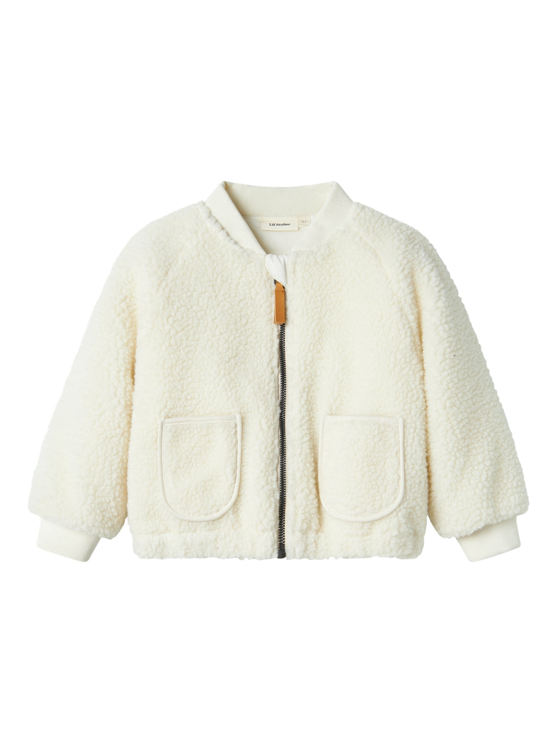 Lil Atelier Lajo Bomber Jacket - Coconut Milk/Dino - 86 cm