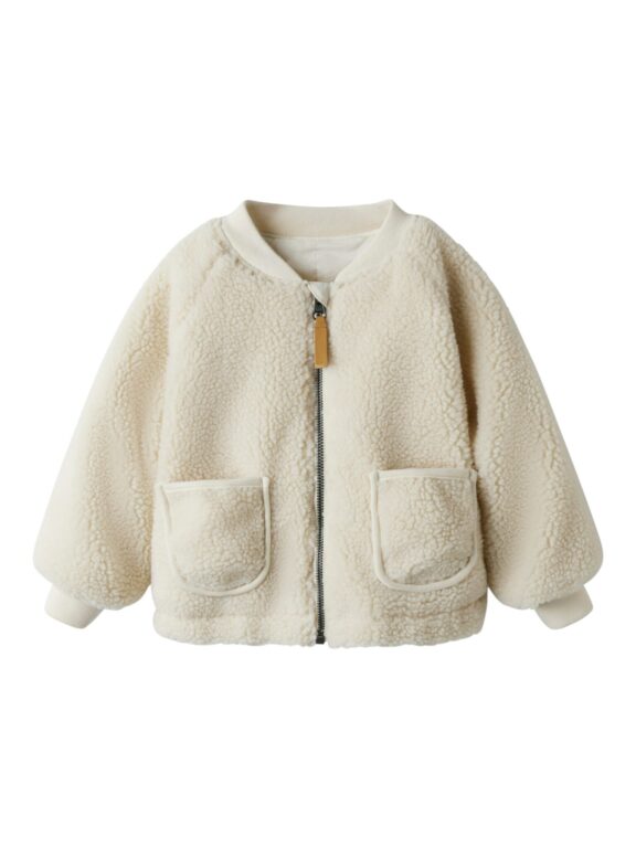 Lil Atelier Lajo Bomber Jacket - Turtledove/Rainbow - 86 cm Lil Atelier Lajo Bomber Jacket - Turtledove/Rainbow - 86 cm