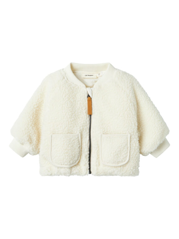 Lil Atelier Lajo Bomber Jakke - Coconut Milk/Bi - 56 cm