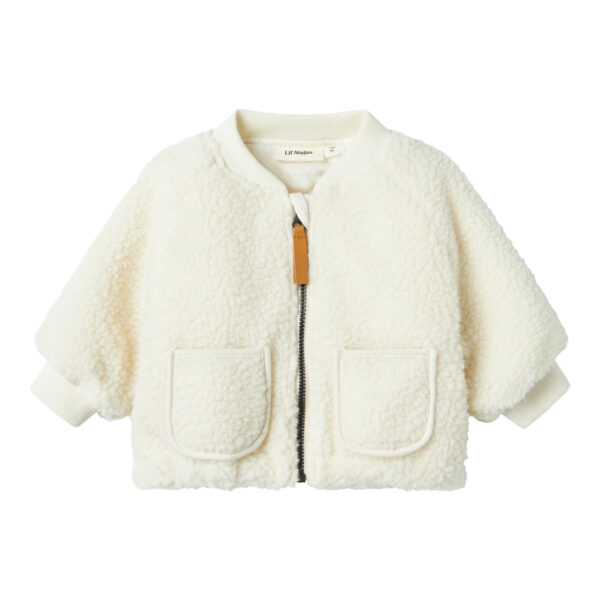Lil Atelier Lajo Bomber Jakke - Coconut Milk/Dino - 56 cm