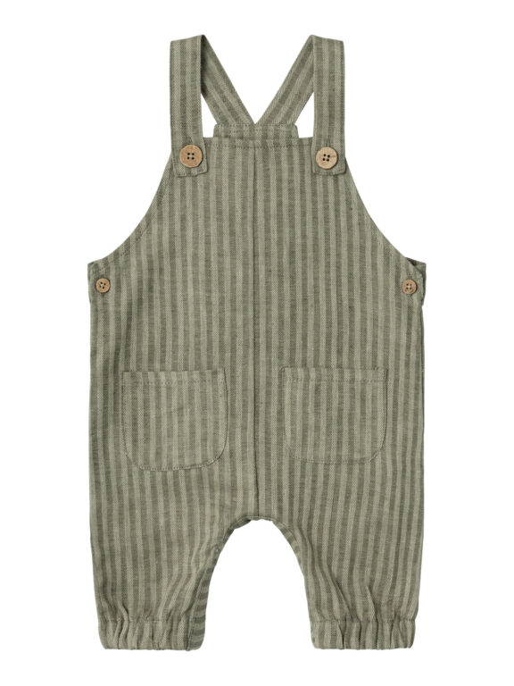 Lil Atelier Lanu Loose Overall - Laurel Oak - 56 cm
