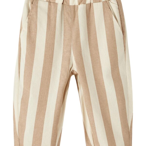 Lil Atelier Lasse Loose Pants - Whitecap Gray - 92 cm