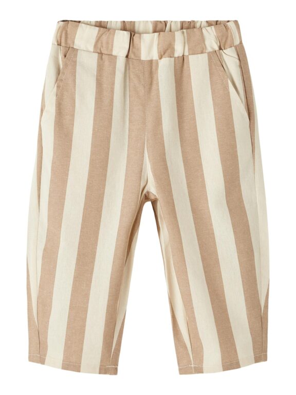 Lil Atelier Lasse Loose Pants - Whitecap Gray - 92 cm