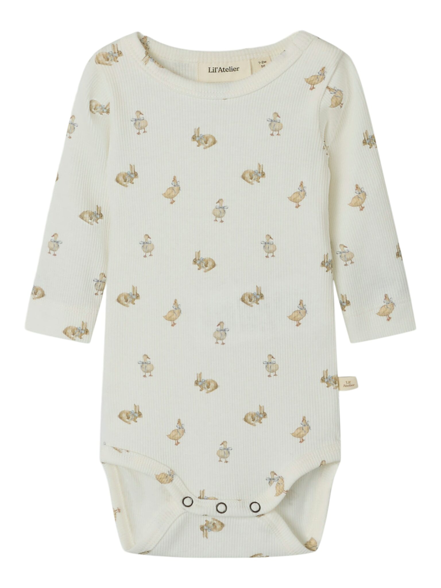 Lil Atelier Lavo Emo body - Coconut Milk - 56 cm