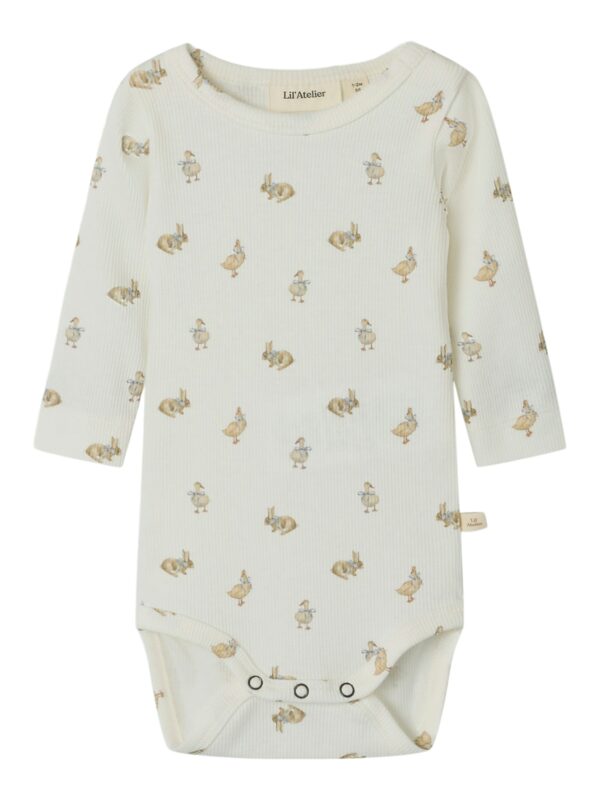 Lil Atelier Lavo Emo body - Coconut Milk - 56 cm