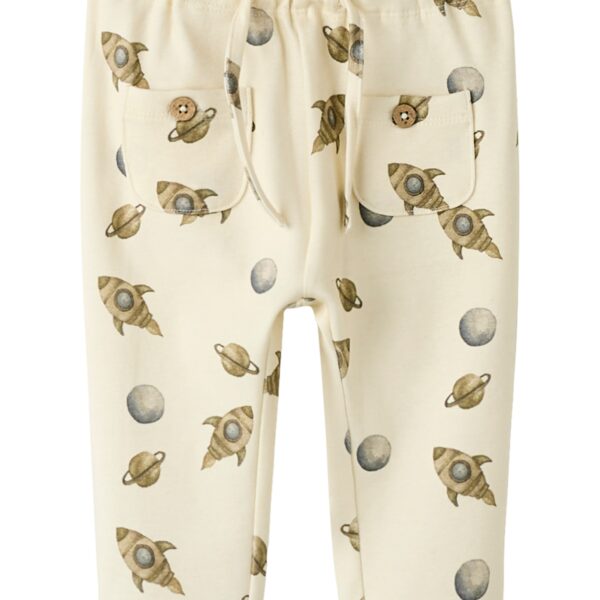 Lil Atelier Layo Gel Loose pants - Turtledove/Space - 56 cm