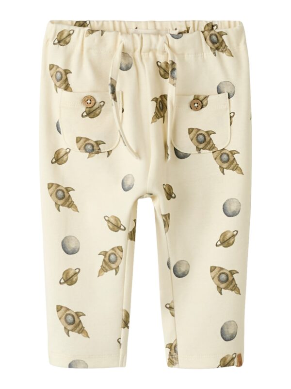 Lil Atelier Layo Gel Loose pants - Turtledove/Space - 56 cm