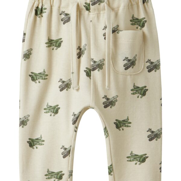 Lil Atelier Layo Geu Loose pants - Coconut Milk/Airplane - 56 cm