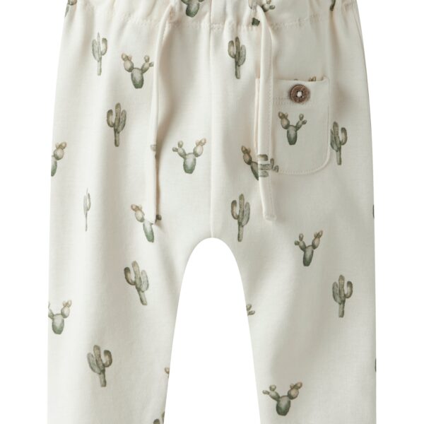 Lil Atelier Layo Sak Loose pants - Coconut Milk/Cactus - 56 cm