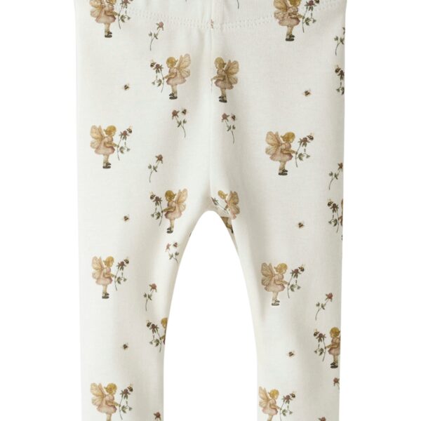 Lil Atelier Layo Sin Leggings - Coconut Milk - 56 cm