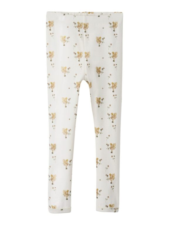 Lil Atelier Layo Sin Leggings - Coconut Milk - 92 cm