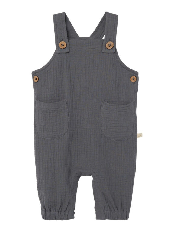 Lil Atelier Ledolie Loose Overall - Quiet Shade - 56 cm