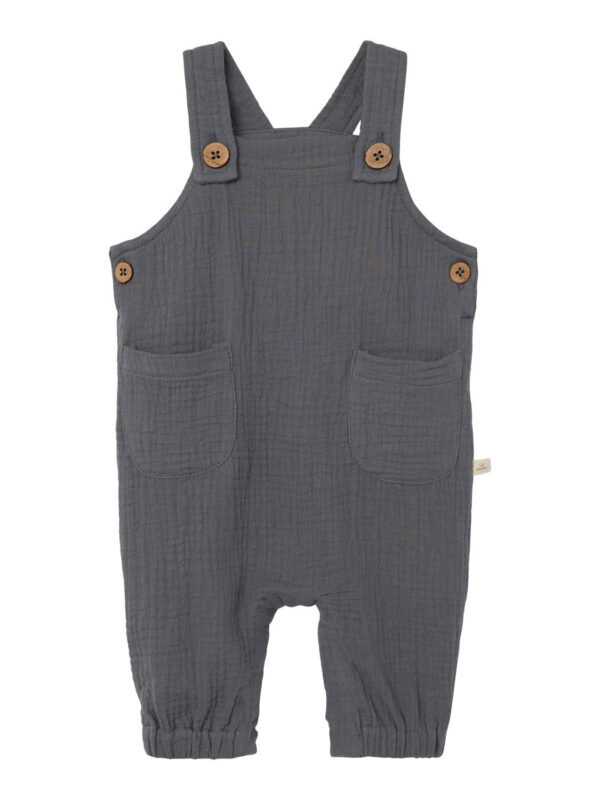 Lil Atelier Ledolie Loose Overall - Quiet Shade - 56 cm