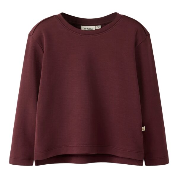 Lil Atelier Limia Loose Top - Catawba Grape - 92 cm