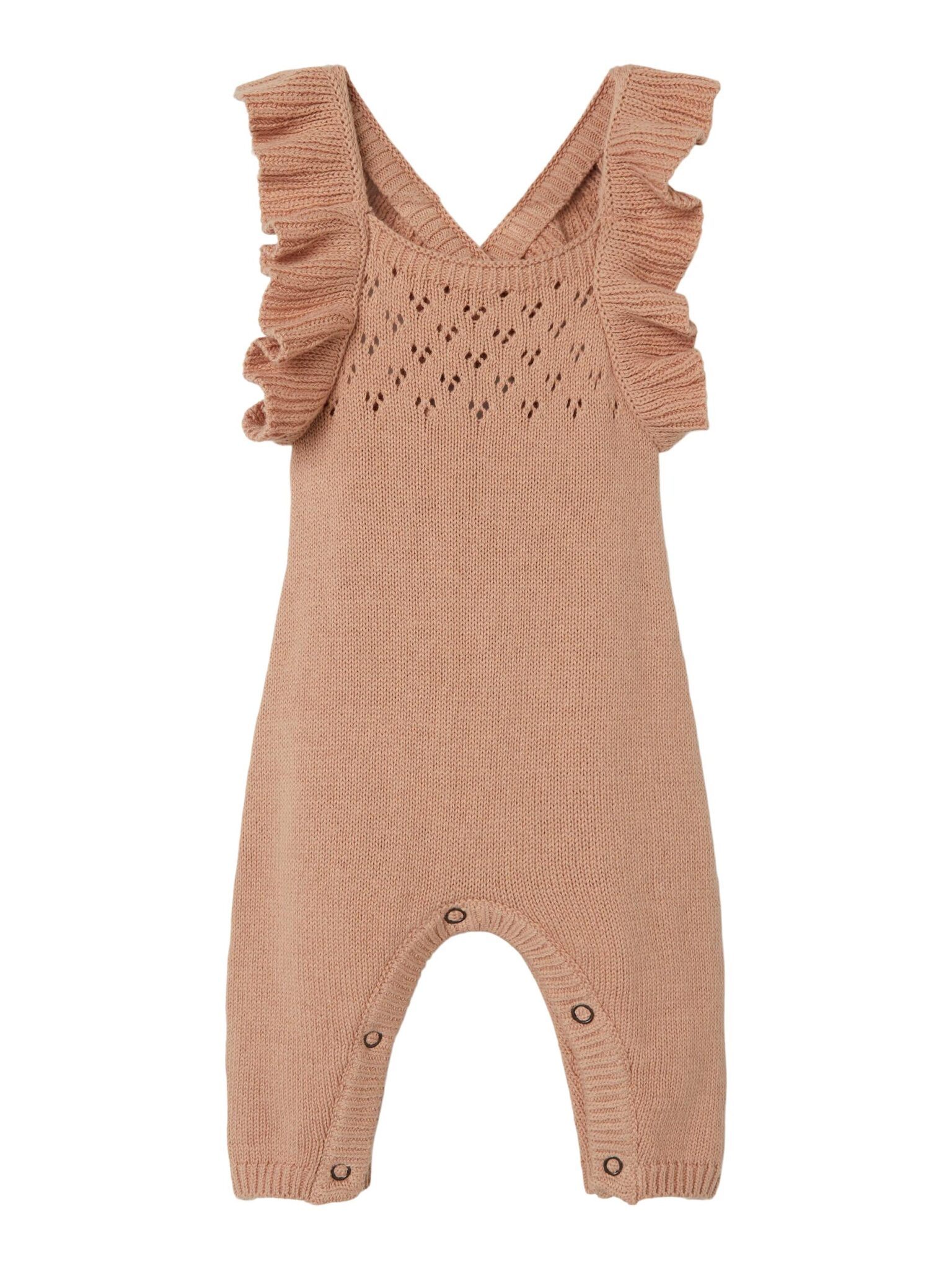 Lil Atelier Loro Knit Overall - Sirocco - 56 cm