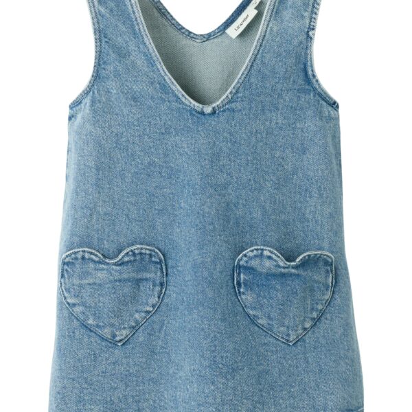 Lil Atelier Lulia Denim Spencer - Medium Blue Denim - 92 cm