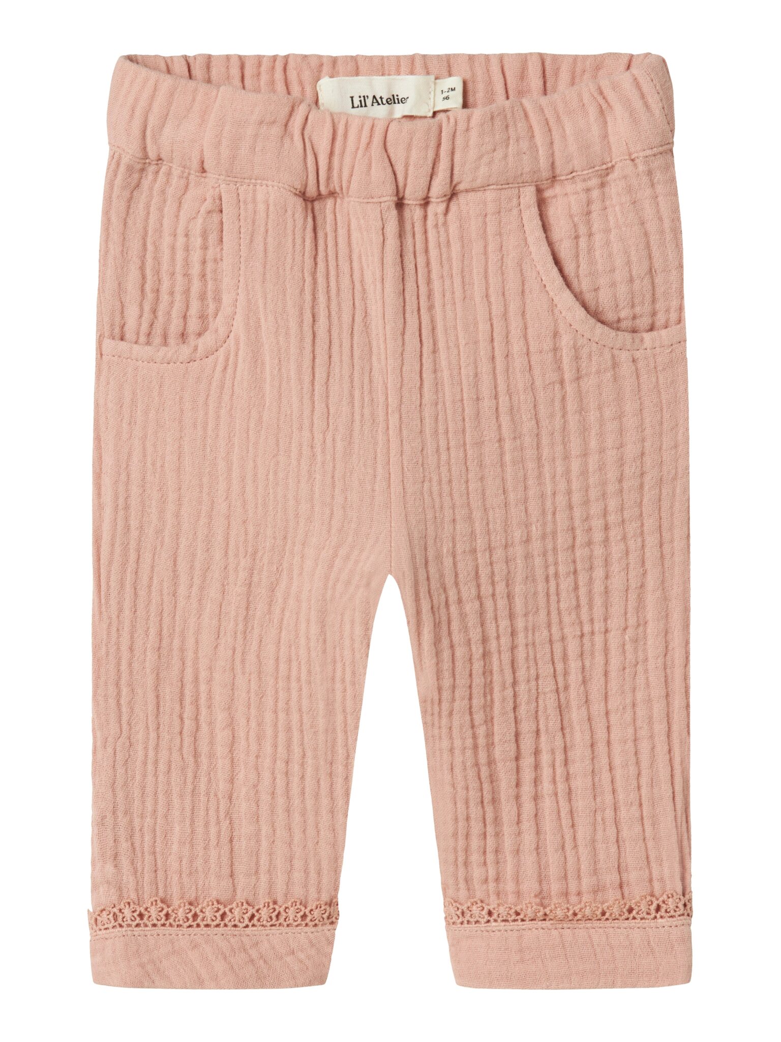 Lil Atelier Lulu Pants - Misty Rose - 68 cm