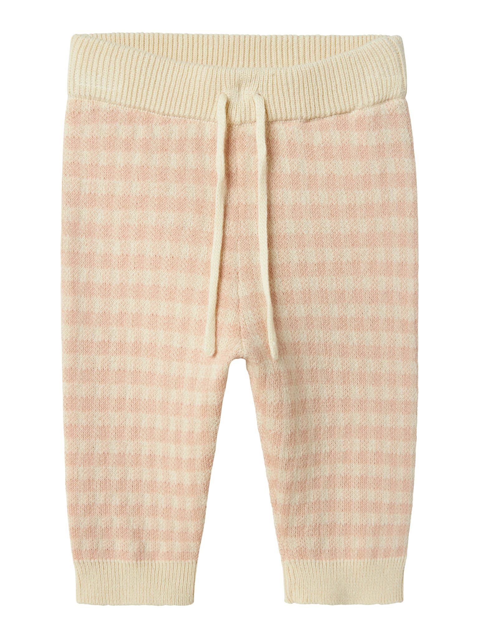 Lil Atelier Nadie Knit Pants - Cameo Rose - 68 cm