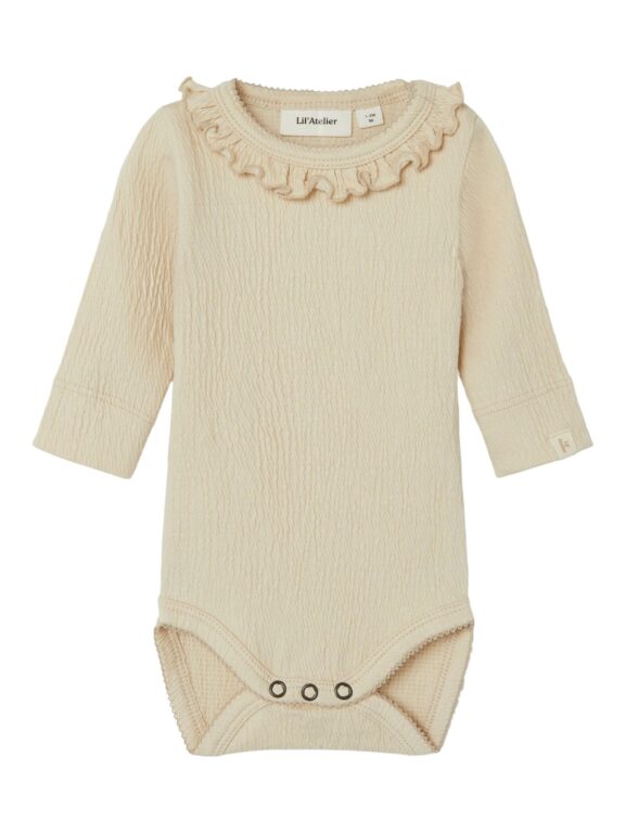 Lil Atelier Nalo Bea Slim Body - Fog - 56cm