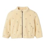 Lil Atelier Nalo Loose Jacket - Bleached Sand - 92 cm