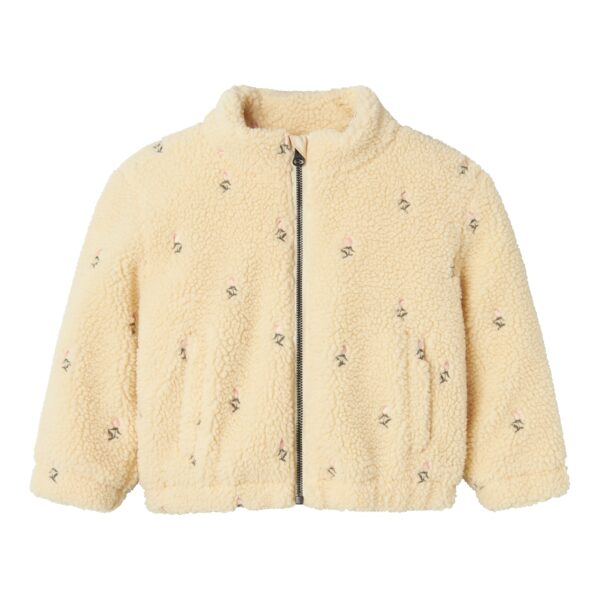 Lil Atelier Nalo Loose Jacket - Bleached Sand - 92 cm