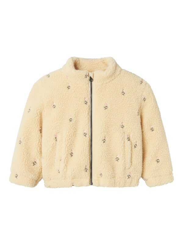 Lil Atelier Nalo Loose Jacket - Bleached Sand - 92 cm