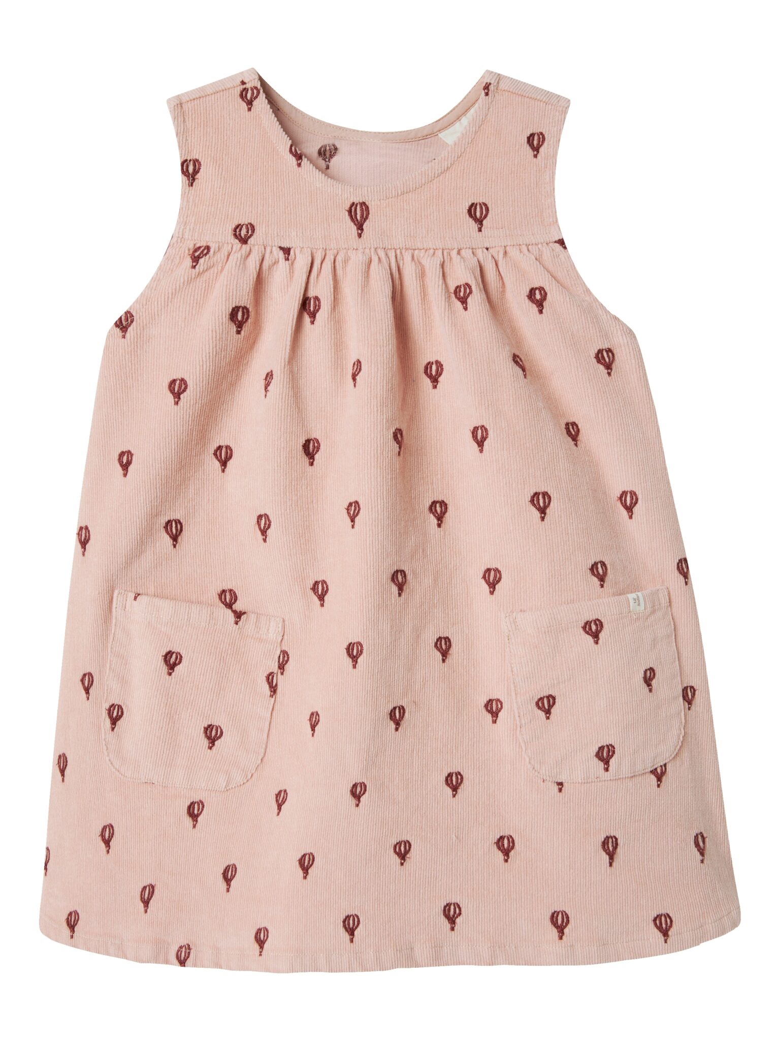 Lil Atelier Nelly Cord Spencer - Cameo Rose - 92 cm