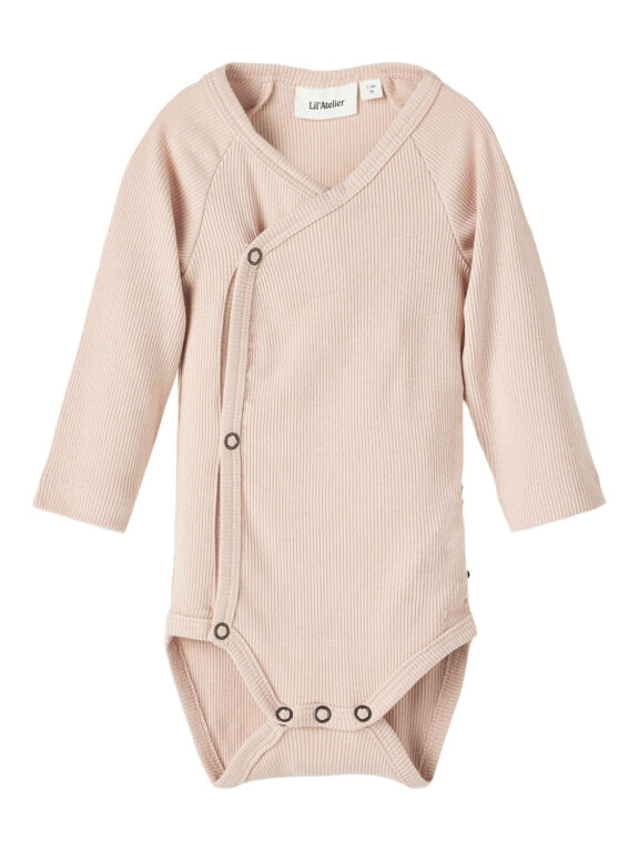 Lil Atelier New Born Gago Rib Body - Rose Dust - 50 cm Lil Atelier New Born Gago Rib Body - Rose Dust - 50 cm