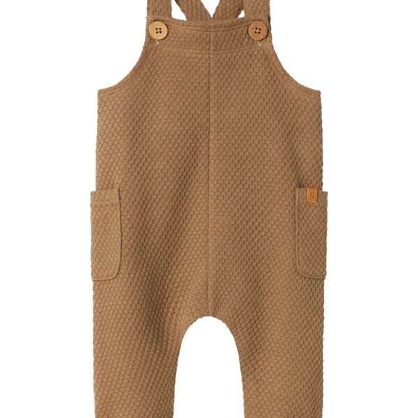 Lil Atelier Noello Loose Overall - Sepia Tint - 56 cm
