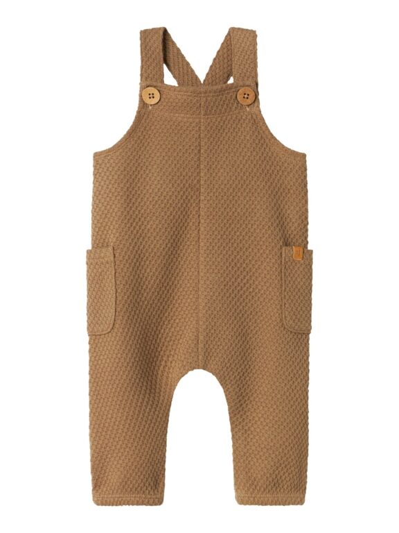 Lil Atelier Noello Loose Overall - Sepia Tint - 56 cm