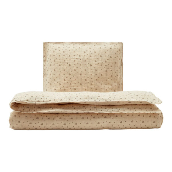 Lil Atelier Nolin Baby Sengetøj - Wood Ash