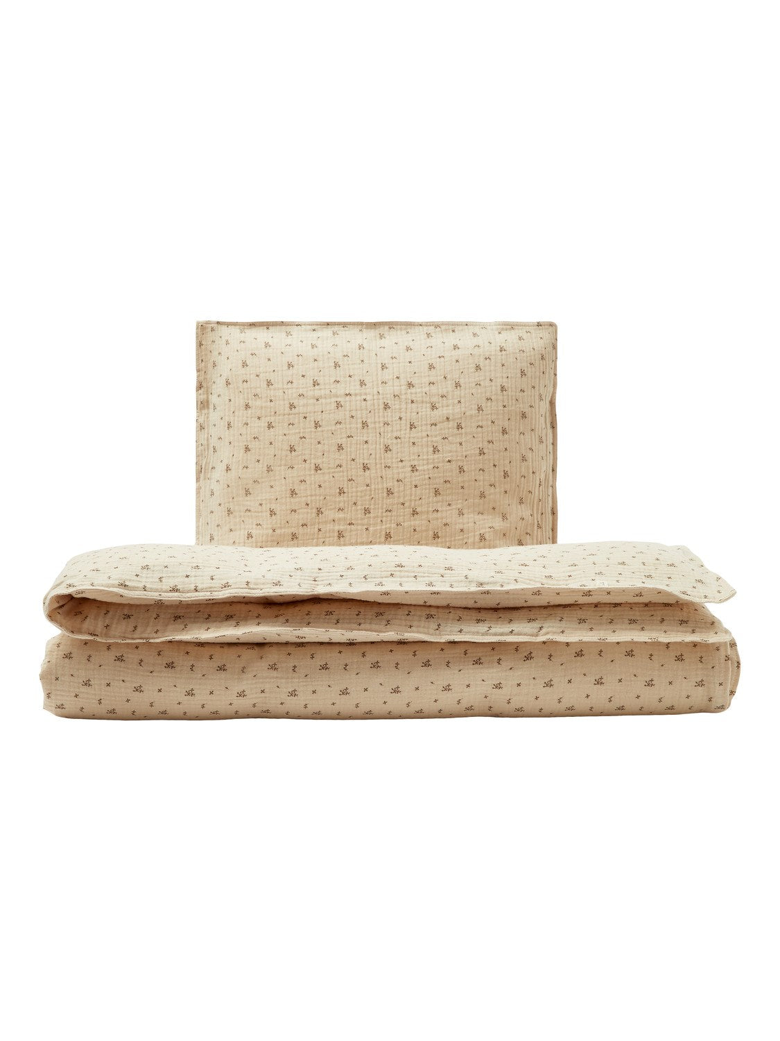 Lil Atelier Nolin Baby Sengetøj - Wood Ash