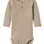 Lil Atelier Ohio Slim Body - Turtledove/Sepia Tint - 56 cm