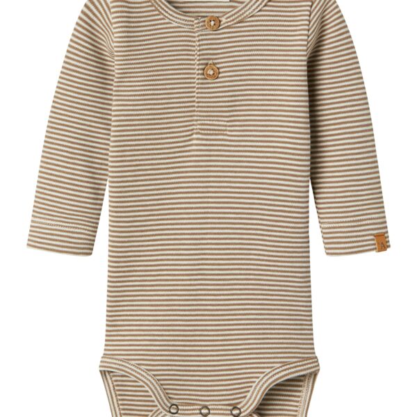 Lil Atelier Ohio Slim Body - Turtledove/Sepia Tint - 56 cm