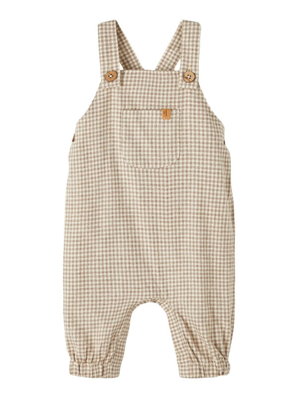 Lil Atelier Olars Loose Overall - Rain Drum - 56 cm