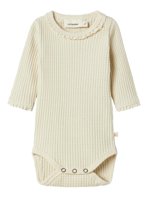 Lil Atelier Osanne Slim Body - Turtledove - 56 cm