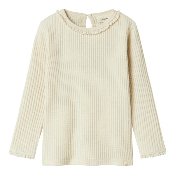 Lil Atelier Osanne Slim Top - Turtledove - 92 cm