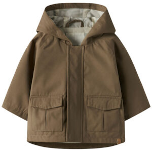 Lil' Atelier Overgangsjakke - Loose - NbmGolo - Shitake