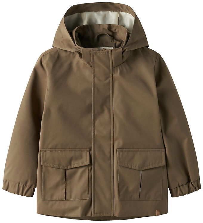 Lil' Atelier Overgangsjakke - Loose - NmmGolo - Shitake