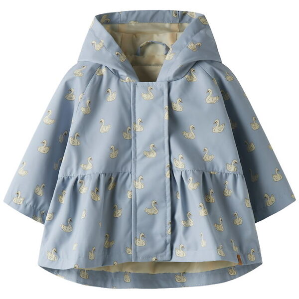 Lil' Atelier Overgangsjakke - NbfGudrun - Zen Blue/Swan