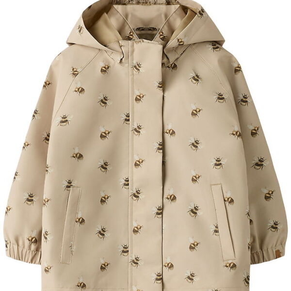 Lil' Atelier Overgangsjakke - NmnLamint - Safari/BEE