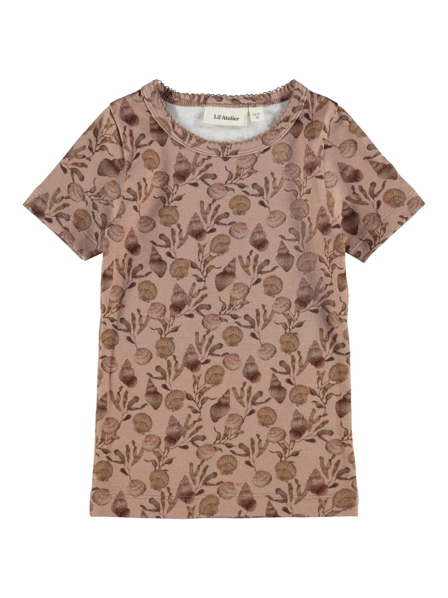 Lil Atelier Pige T-shirt Gaya Slim Top Roebuck - 92 cm / 1.5-2 år