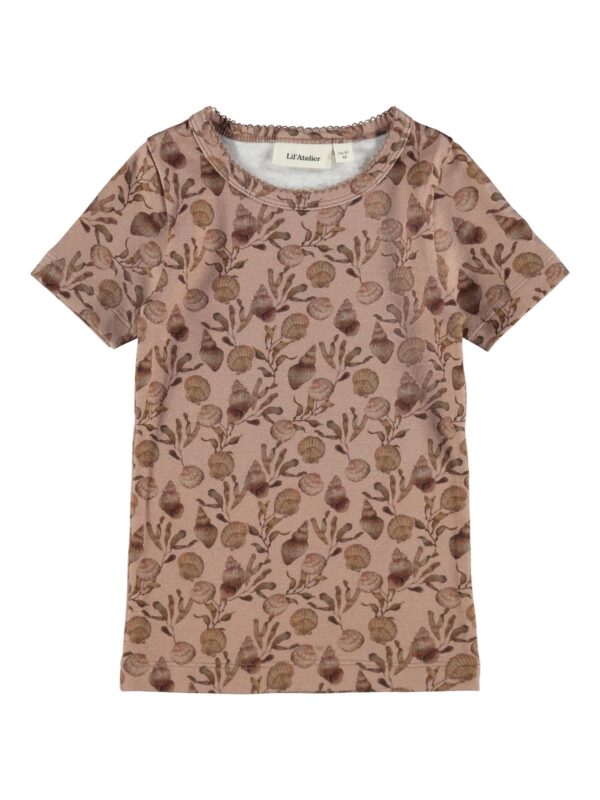 Lil Atelier Pige T-shirt Gaya Slim Top Roebuck - 92 cm / 1.5-2 år