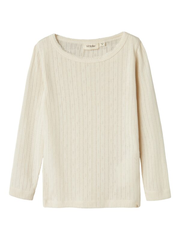 Lil Atelier Rachel Nes Slim Shirt - Turtledove - 92 cm