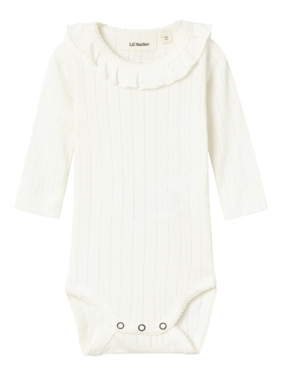 Lil Atelier Rachel Nis Slim Body - Coconut Milk - 56 cm