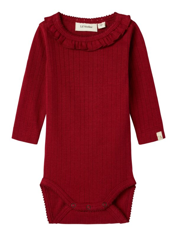 Lil Atelier Rachel Non Slim Body - Red Dahlia - 56 cm