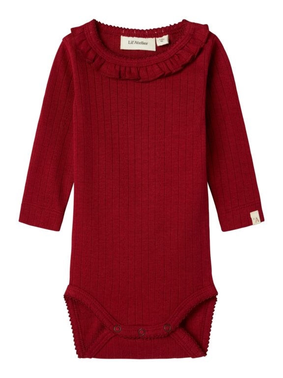 Lil Atelier Rachel Non Slim Body - Red Dahlia - 56 cm