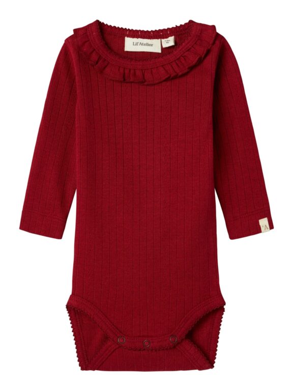 Lil Atelier Rachel Non Slim Body - Red Dahlia - 56 cm Lil Atelier Rachel Non Slim Body - Red Dahlia - 56 cm